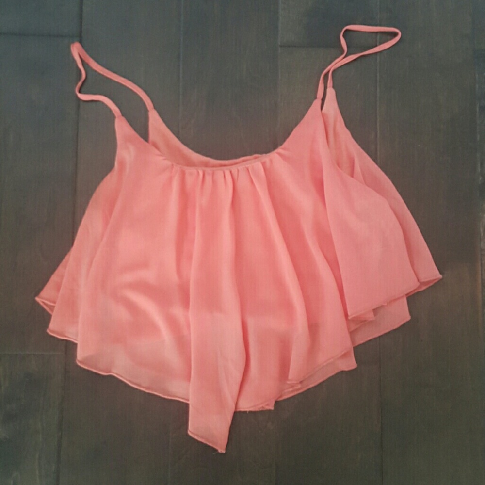 Cute Pink Crop Top